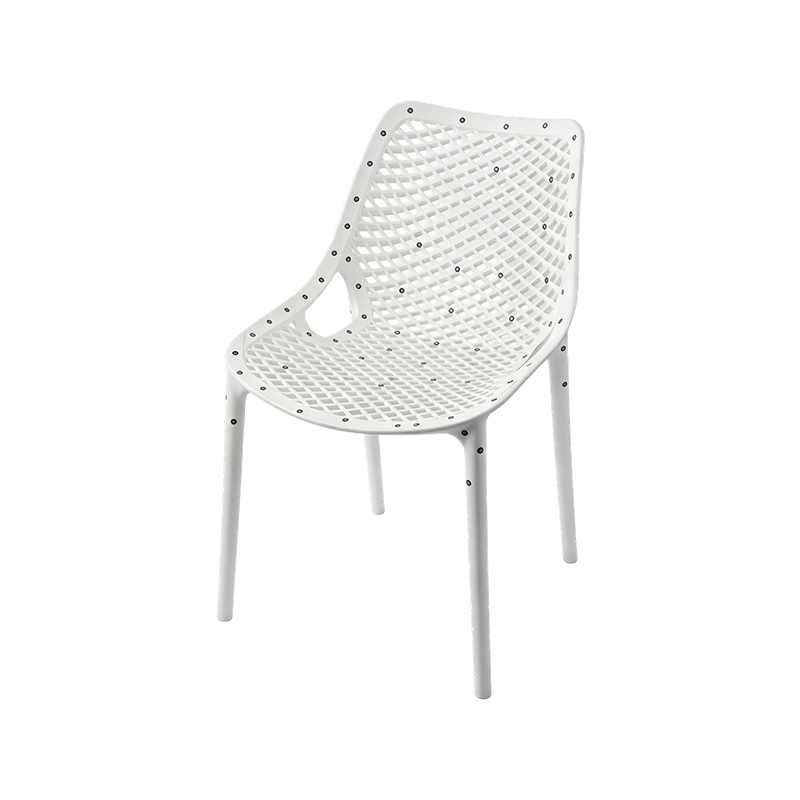 Silla integrada de plástico para jardín